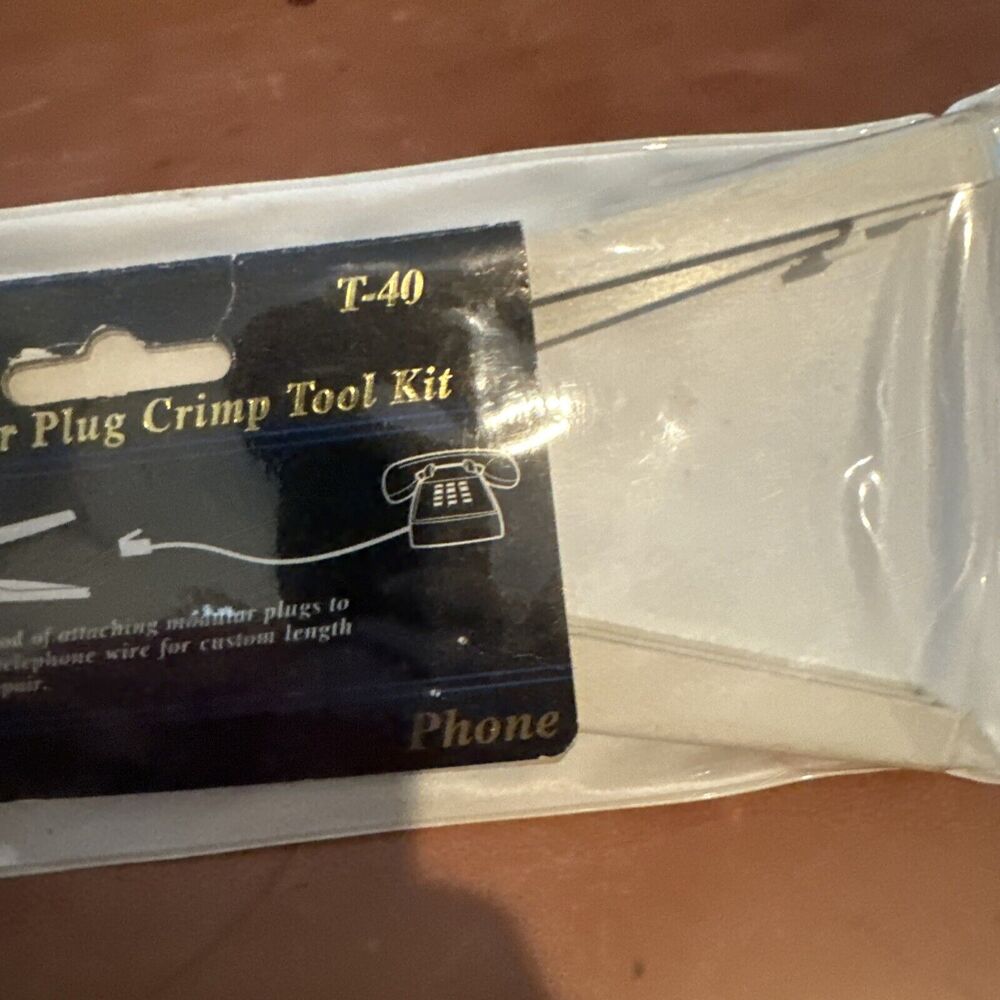 Labtec T-40 Modular Plug Crimp Tool Kit Phone Tool - Picture 3 of 6